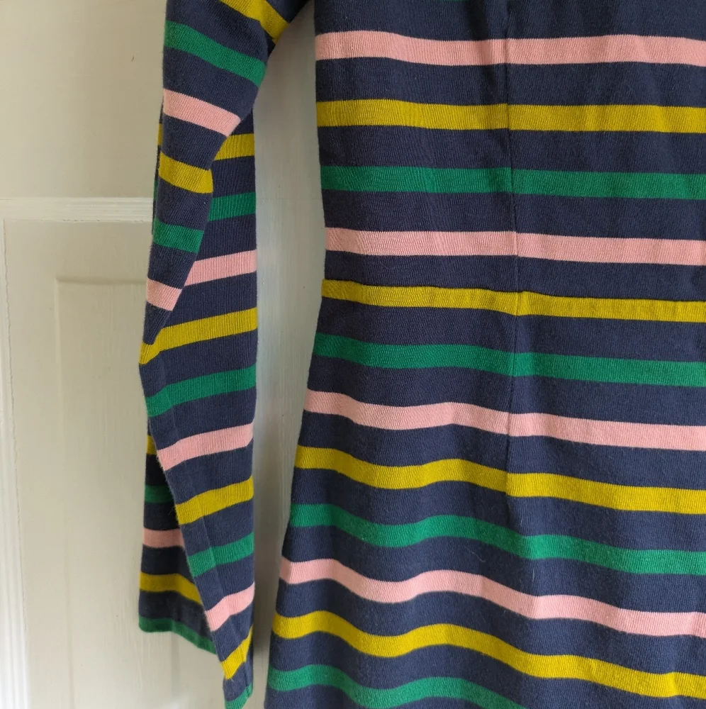 J. Crew Striped Midi Sheath Dress Size 6
